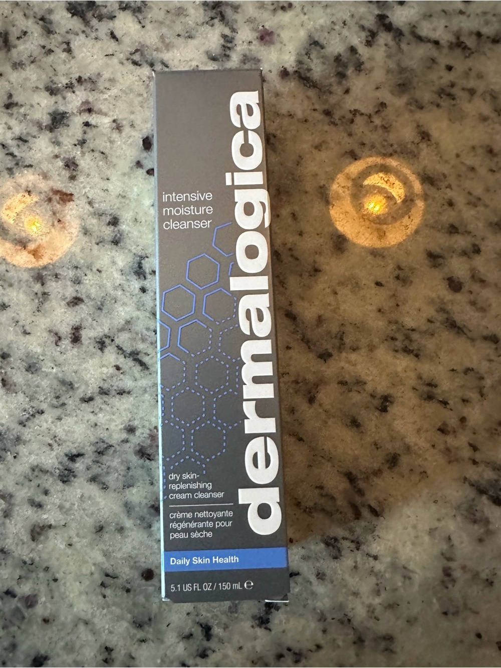 dermalogica Gray Cleanser Box with Blue Accent